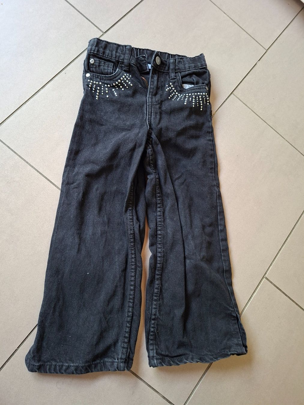 Pantaloni: Kiki & Koko Jeans schwarz Grösse 116 – Usato da Erlinsbach venduto da pfunky