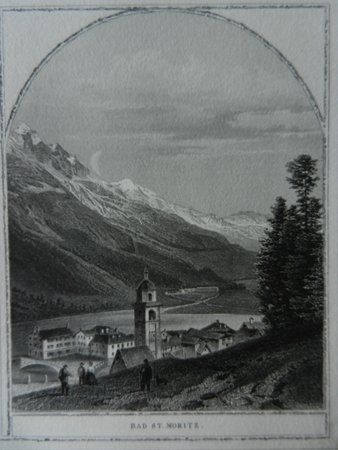 Stiche: St.Moritz Engadin – Gebraucht aus Risch von Rischli15 5