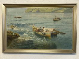 Ölgemälde Erminio Cremp / Original