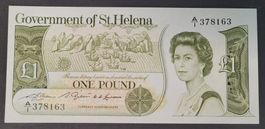 1 POUND / ST. HELENA ND (1981) (BANKFRISCH)