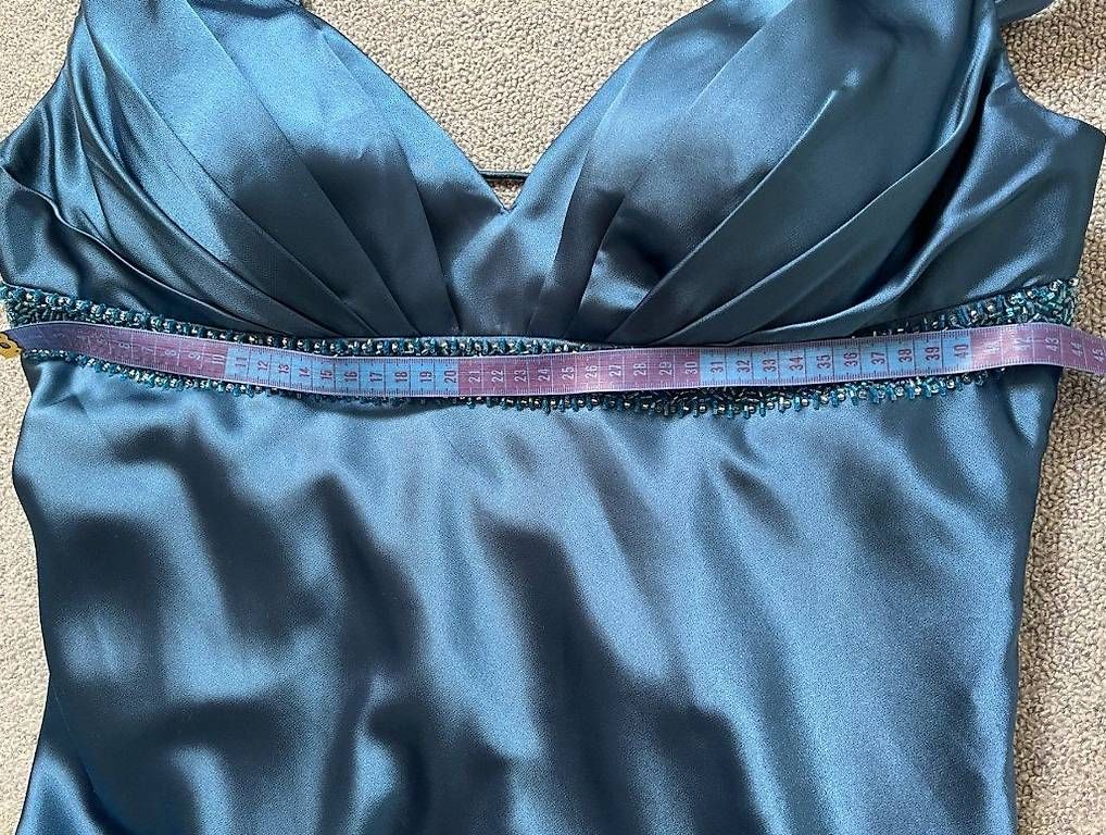 Kleider: MODISSA GLAM Elegantes Abendkleid Gr 38- 40 Blau – Gebraucht aus Riehen von Kami2005 3