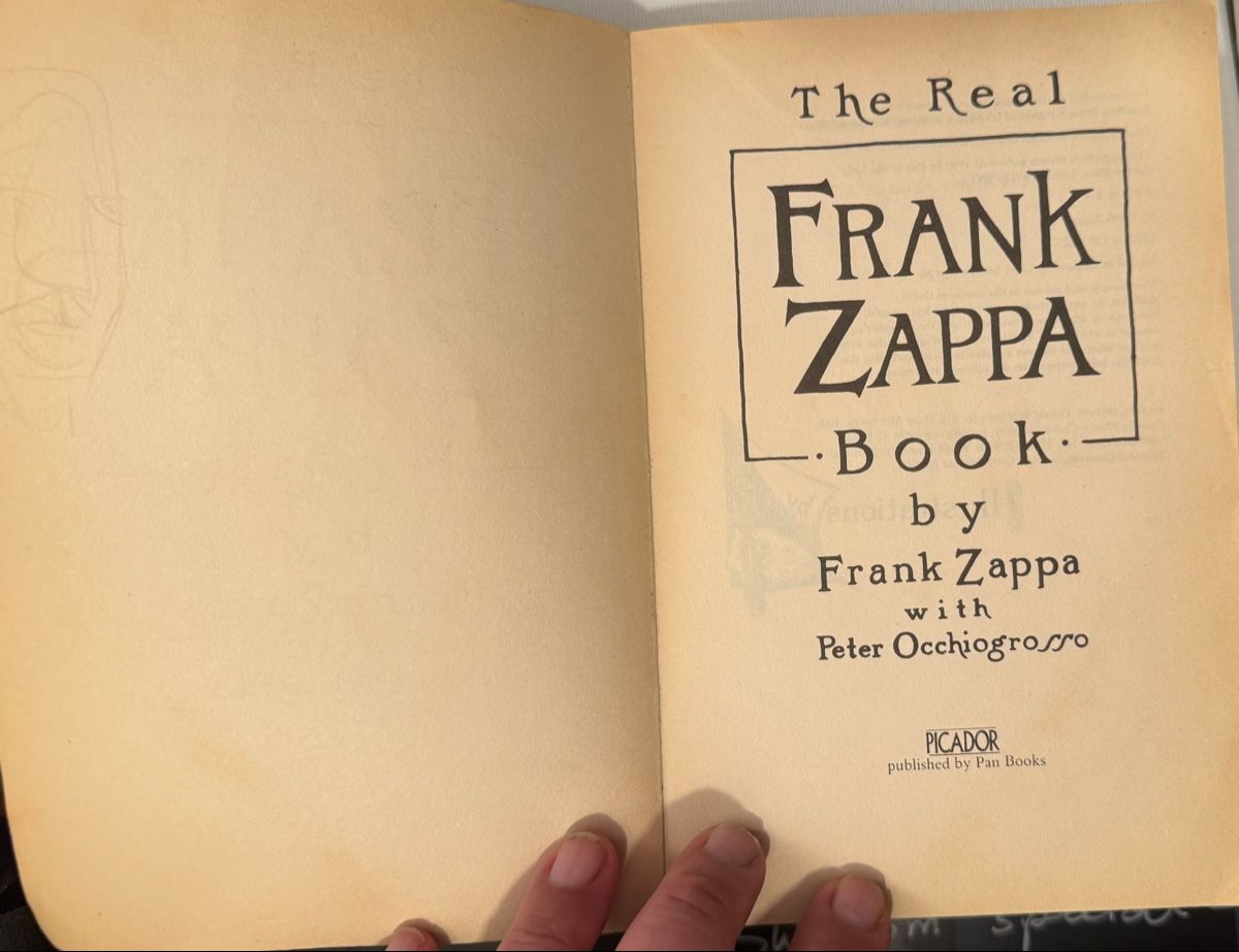 Libri: The Real Frank Zappa Book – Usato da Wettswil venduto da osoma99 2