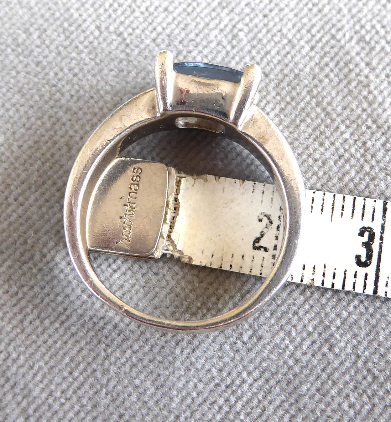 Ringe: Ring 925 Silber mit Topas Stein – Gebraucht aus Muri AG von Lineli2020 2