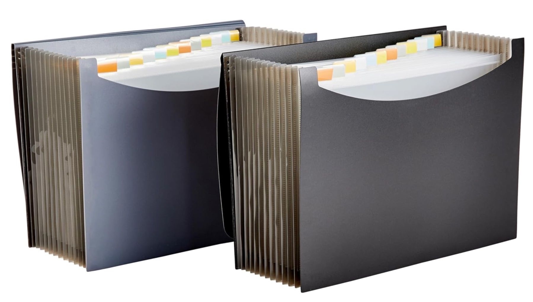 Valigie & Borse: Dokumentenmappe A4, Fächermappe, grau, Schwarz, 2er-Pack – Nuovo e nell'imballaggio originale da Bülach venduto da StoreInShopOutlet 1