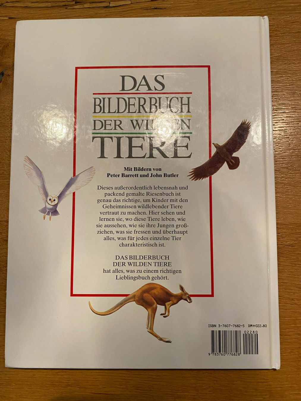 Libri: Das Bilderbuch der wilden Tiere – Usato da Langenthal venduto da Regentropfe 1