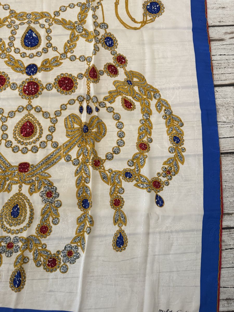 Cartier Foulards & écharpes: Foulard Cartier soie blanc – D'occasion à Payerne par Maylin2018 2