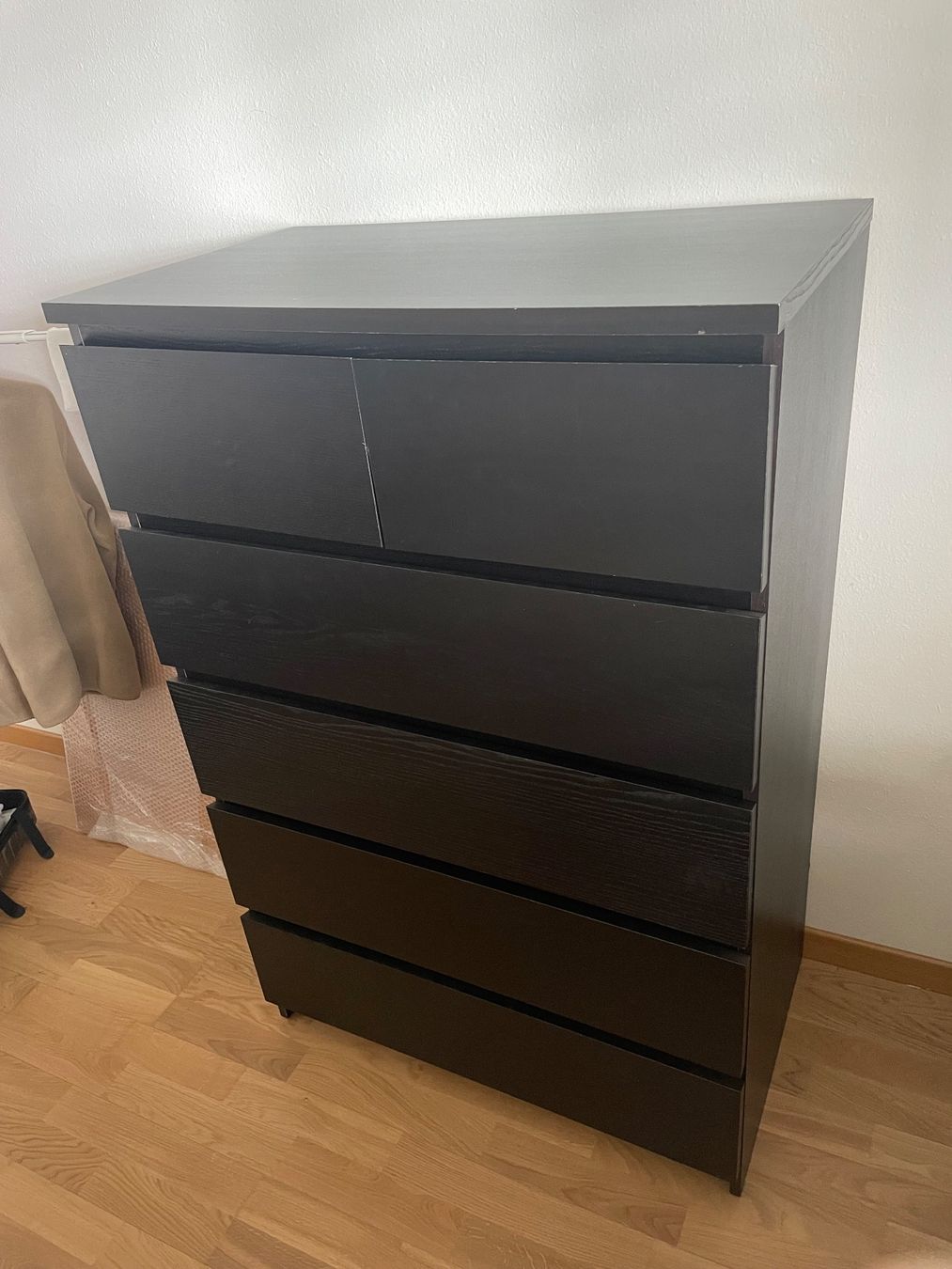Ikea Kommoden: IKEA Malm Kommode mit 5 Etagen in schwarz – Gebraucht aus Zürich von superzapphire 2