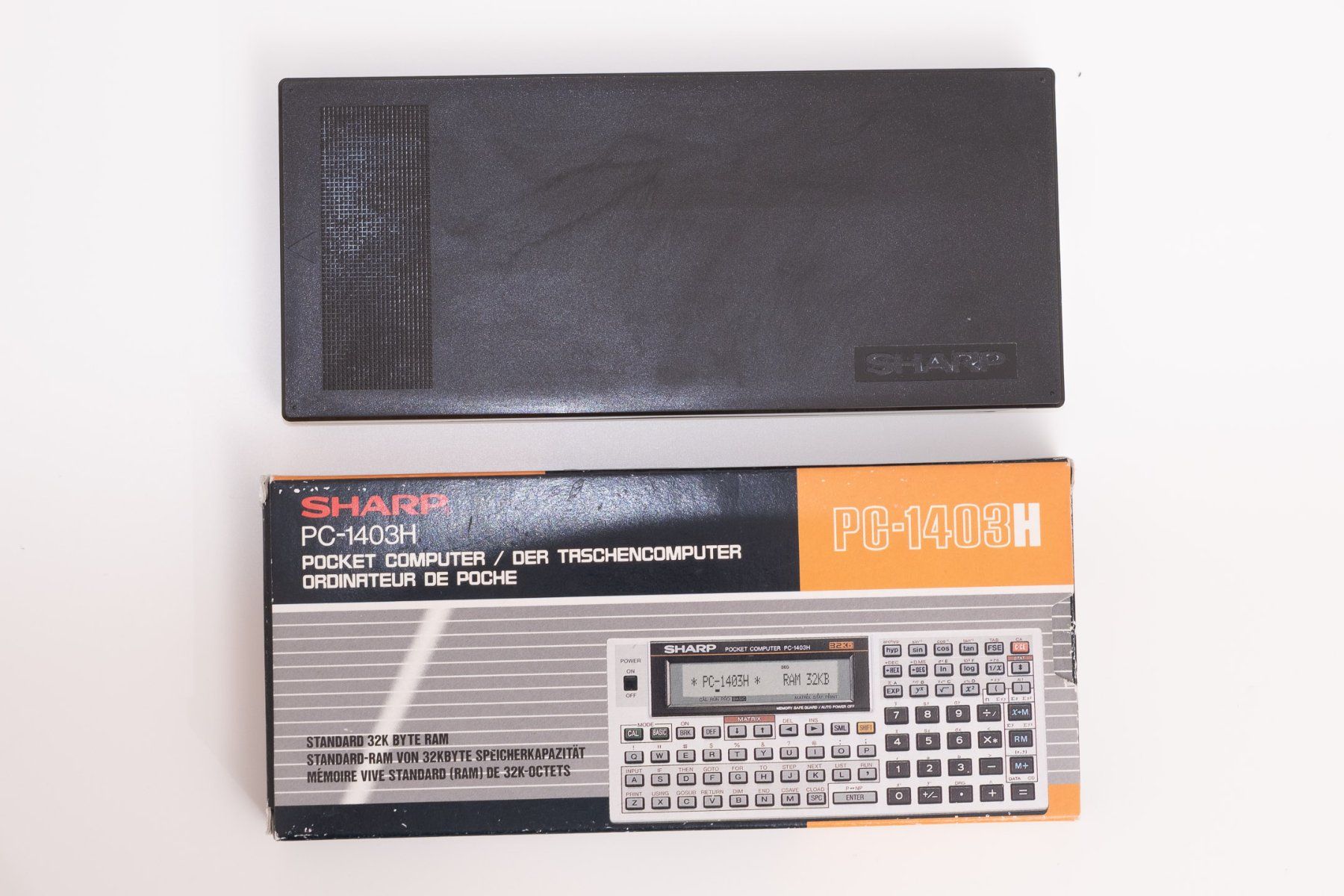 Calculatrices: Vintage Taschencomputer Sharp PC-1403H – D'occasion à Zürich par yrtc 2