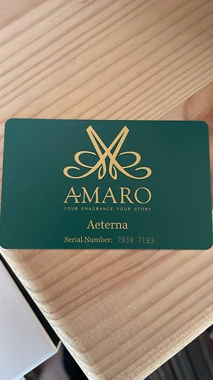 Profumi & Eau de Toilette: Amaro Aeterna Extrait de Parfum 50ml – Usato da Flums venduto da DjentIsMyReligion 2