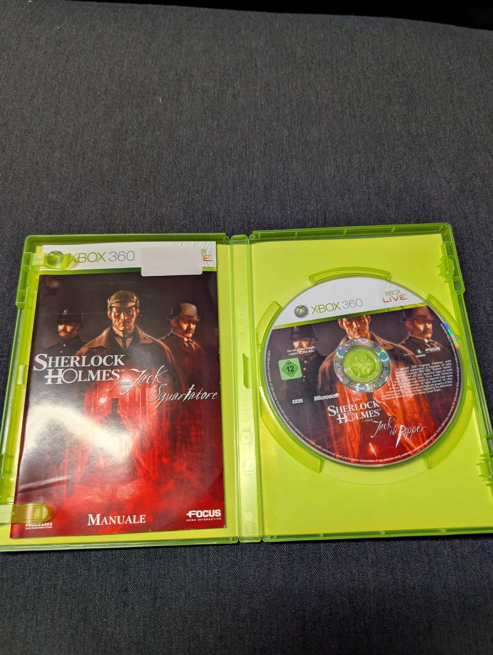 Giochi: Sherlock Holmes vs jack lo squartatore Microsoft Xbox 360 – Usato da Giubiasco venduto da Ticinerd 2