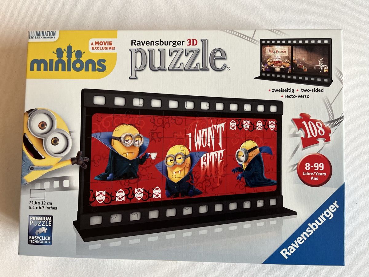 Ravensburger Puzzle: Ravensburger 3D Puzzle Minions 108 tlg – Usato da Stäfa venduto da Exclusive0 1