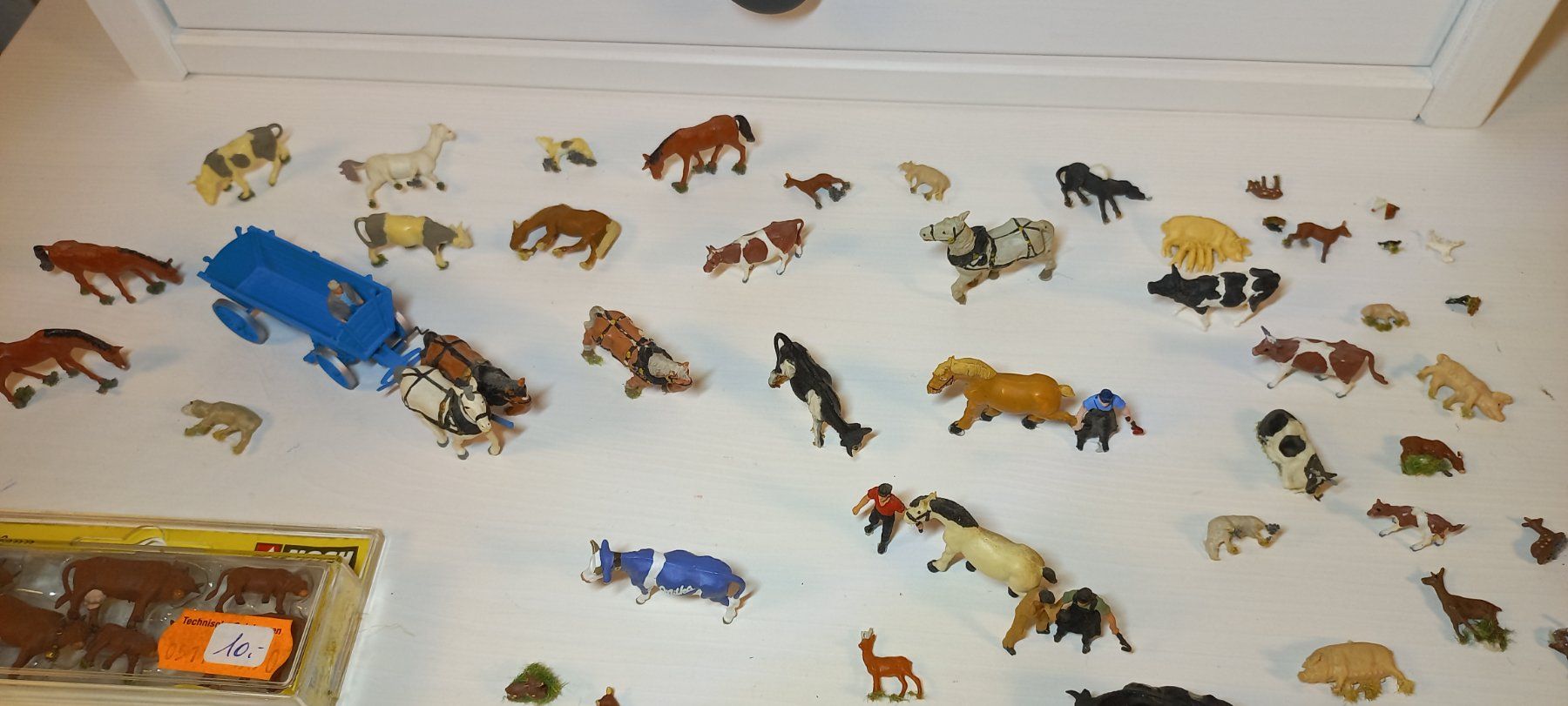 Noch Modelleisenbahnen: Grosse Sammlung Tiere Noch, Preiser,.. ca. 110Stk. H0 1:87 – Gebraucht aus Olten von bananariff 6