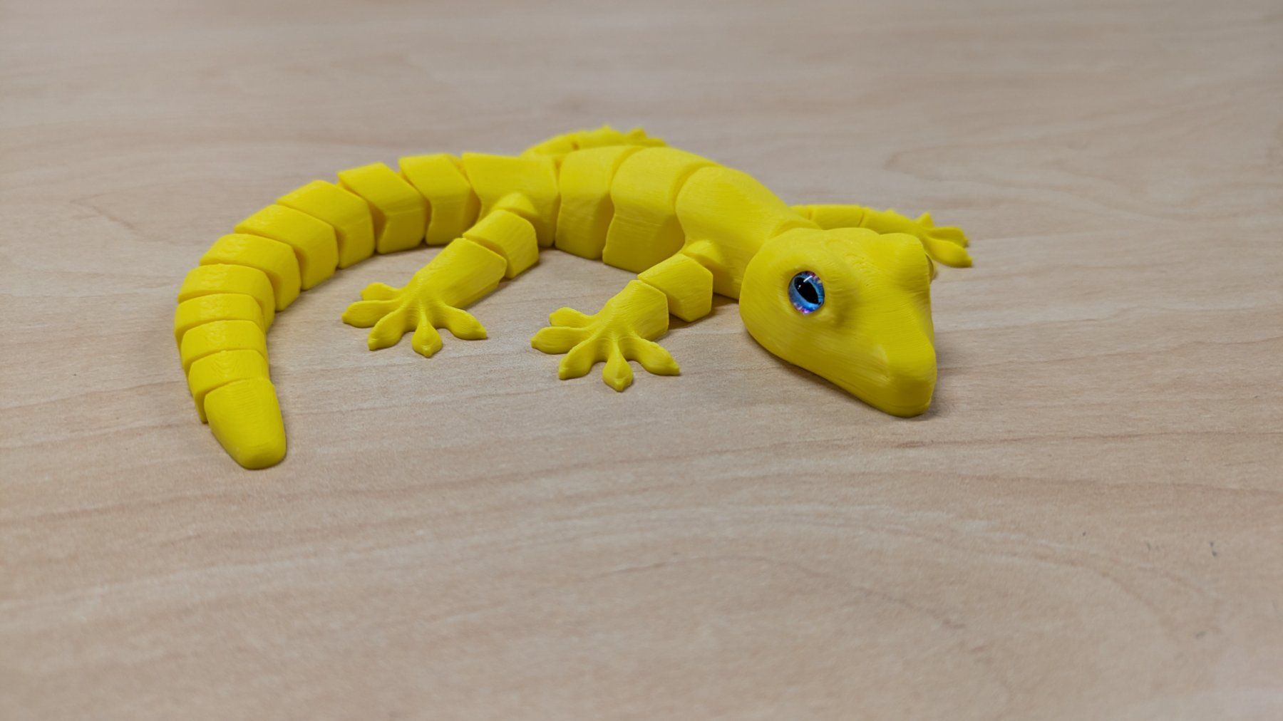 Tutte le decorazioni: Beweglicher Gecko - gelb – Nuovo (secondo la descrizione) da Staufen venduto da El3D 2