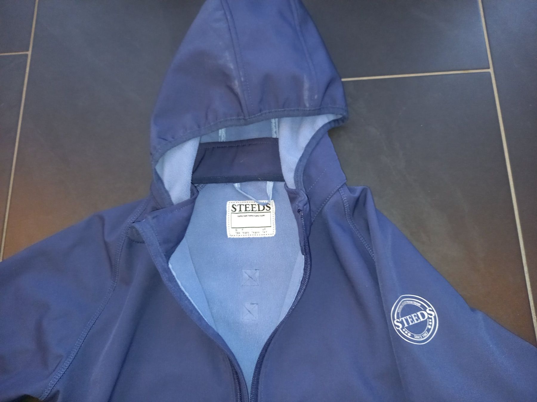 Giacche & Cappotti: STEEDS Softshell Jacke, Gr. 164, mit "Regeneffekt" – Usato da Dettighofen venduto da kk333
