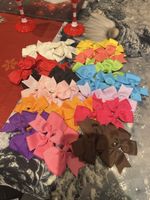 32 Teilig Set Haarspangen mit Schlaufen Haarschmuck Kinder