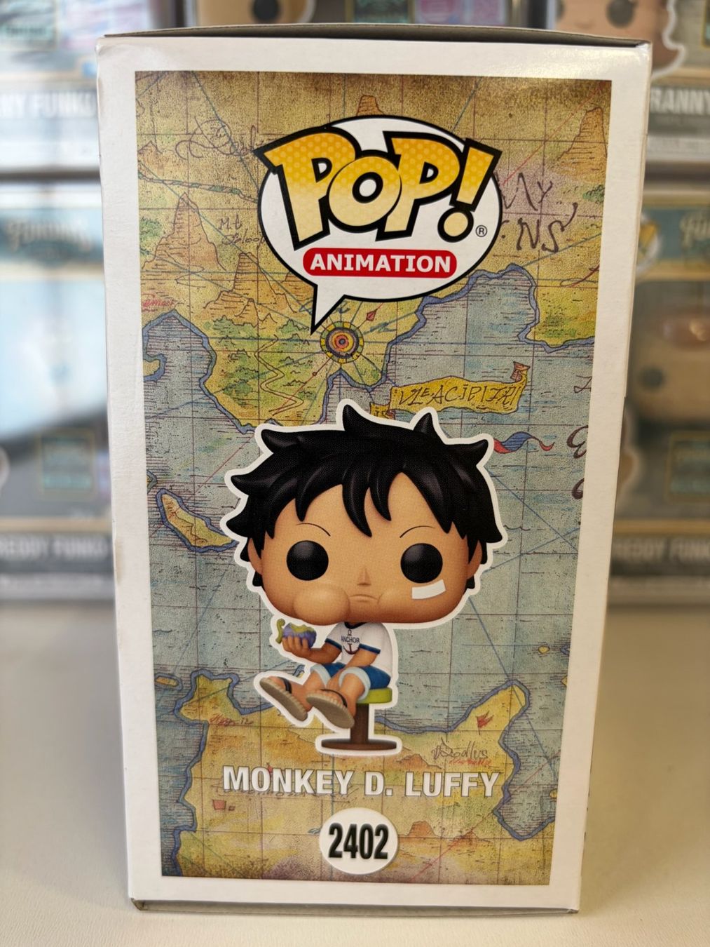 Funko Statuette: Funko POP! One Piece Monkey D. Luffy Eating Devil Fruit – Nuovo e nell'imballaggio originale da Le Mouret venduto da perfectbijou 1