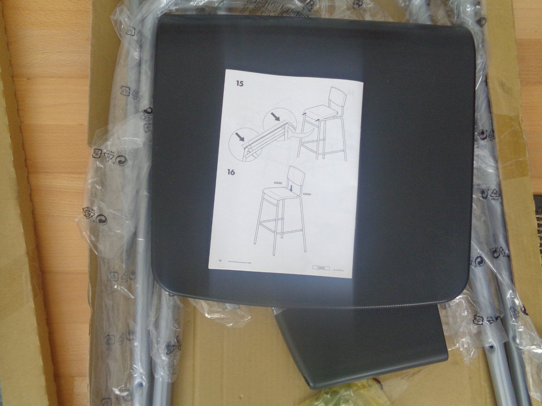 Ikea Hocker: Barhocker Stig Ikea zwei Stück – Neu (gemäss Beschreibung) aus Kreuzlingen von Robi-2003 1