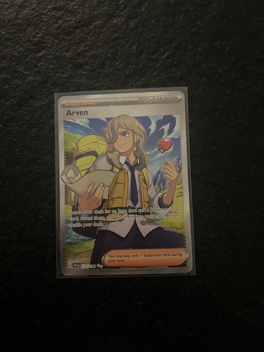 Pokémon Carte collezionabili: TRAINER Arven, 235/198 – Nuovo (secondo la descrizione) da Gordola venduto da _Dem_