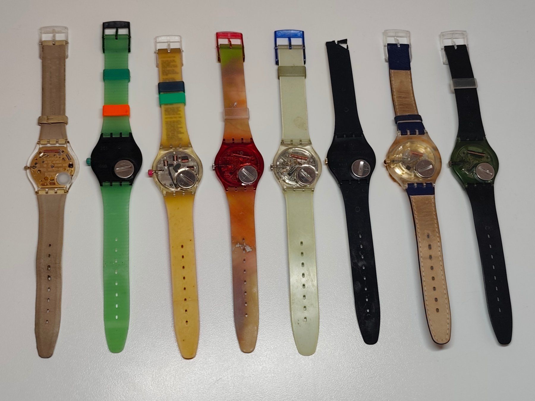 Swatch Orologi: Uhren Lot 8 Swatch Uhren – Difettoso da Eschenbach SG venduto da Piratenschatz 3