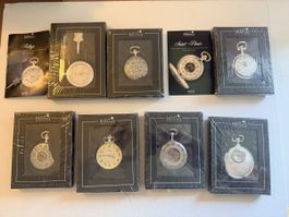 Montres de poche "The Heritage Collection" neuves , 7 pieces