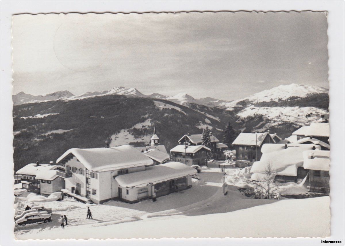 Cartes postales: Pany GR // Oldtimer Winter// 1962 – D'occasion à Basel par intermezzo12