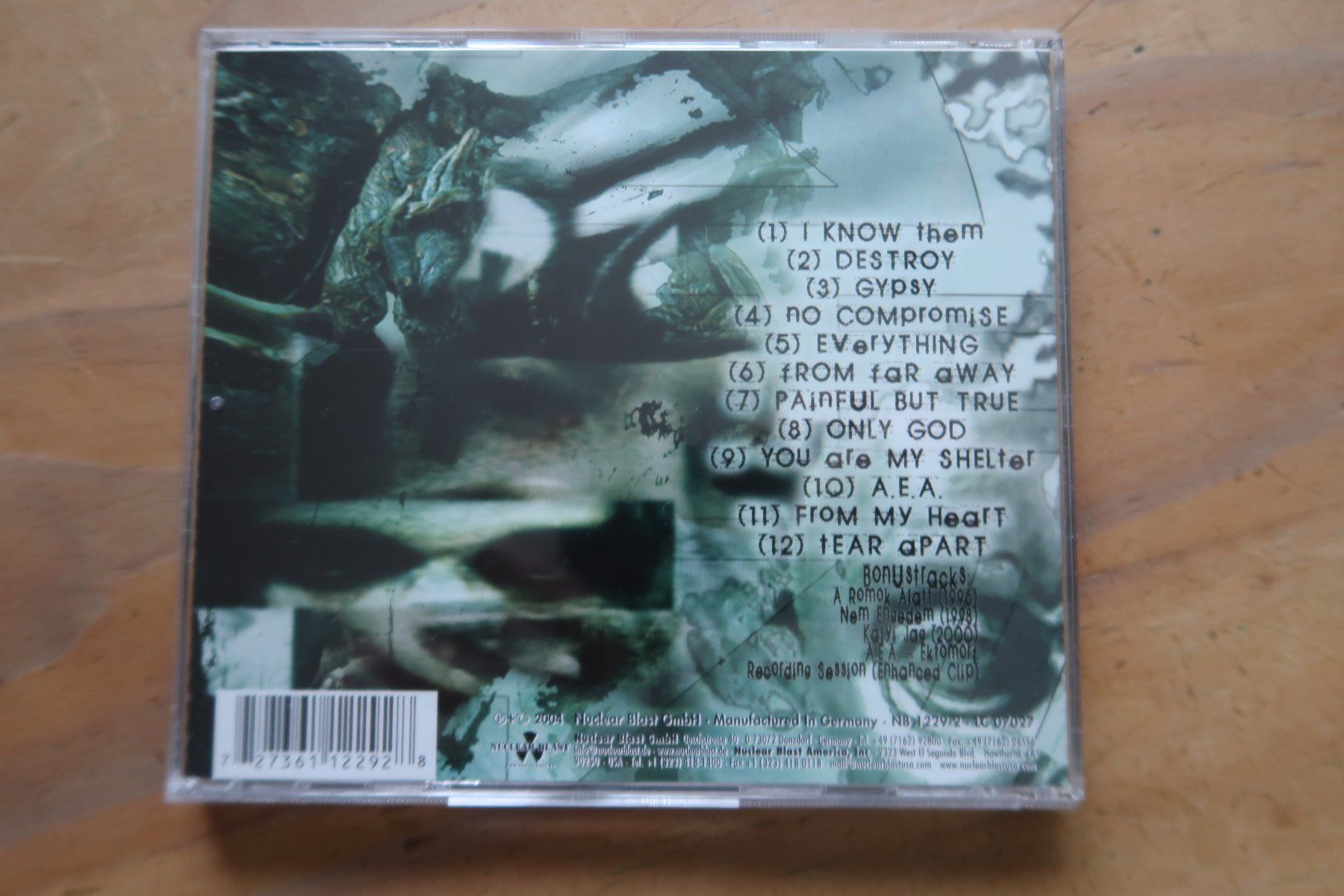 CD: EKTOMORF - DESTROY  - CD – Usato da Basel venduto da Patiscat 1