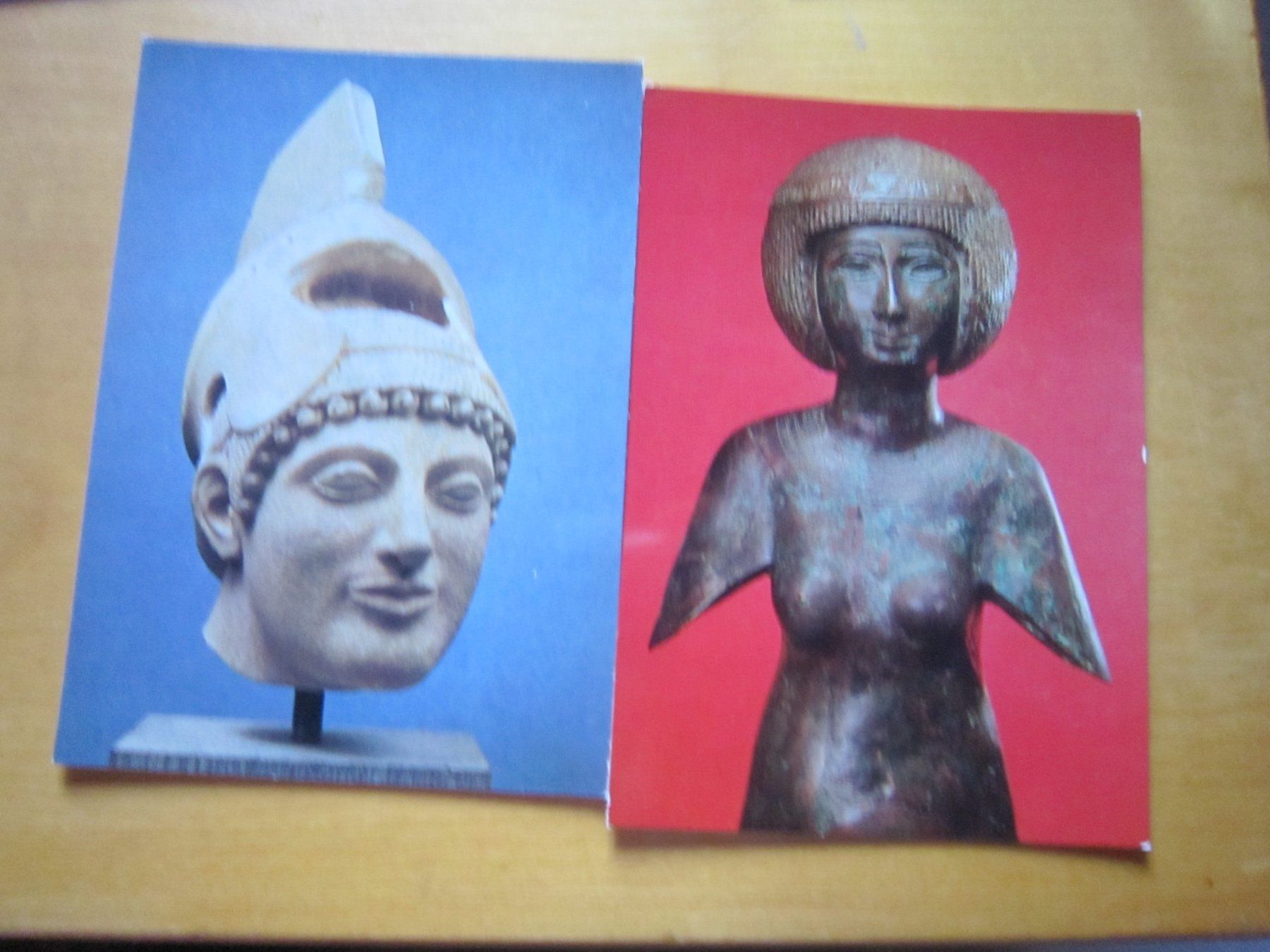 Ansichtskarten: No2 Postkarte Statuen – Gebraucht aus Gordola von Polentaefung 5