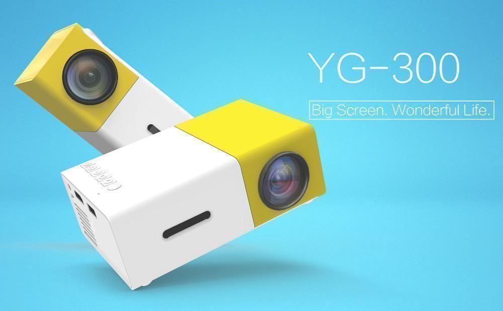 Videoprojektoren: Mini Heimkino Portable LED Projektor – Neu (gemäss Beschreibung) aus Thun von Top32