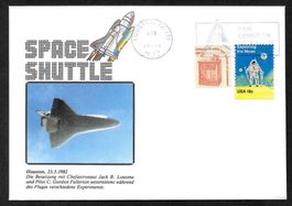 USA Sonderbrief Space Shuttle 3 Experimente 23.3.1982