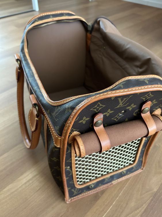 Louis Vuitton Dog Carrier 40 pet, das Original