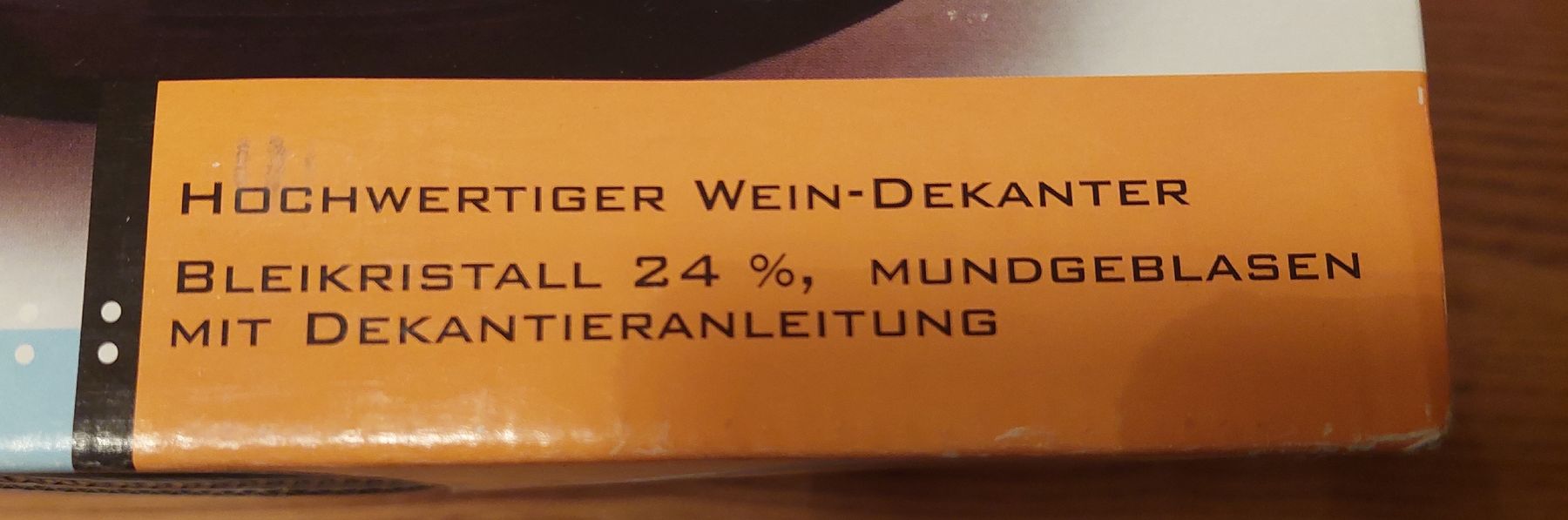Karaffen: Dekantierer – Neu (gemäss Beschreibung) aus Adlikon b. Andelfingen von Kraemse 3