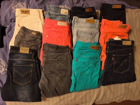 12 Paar Levi's Jeans