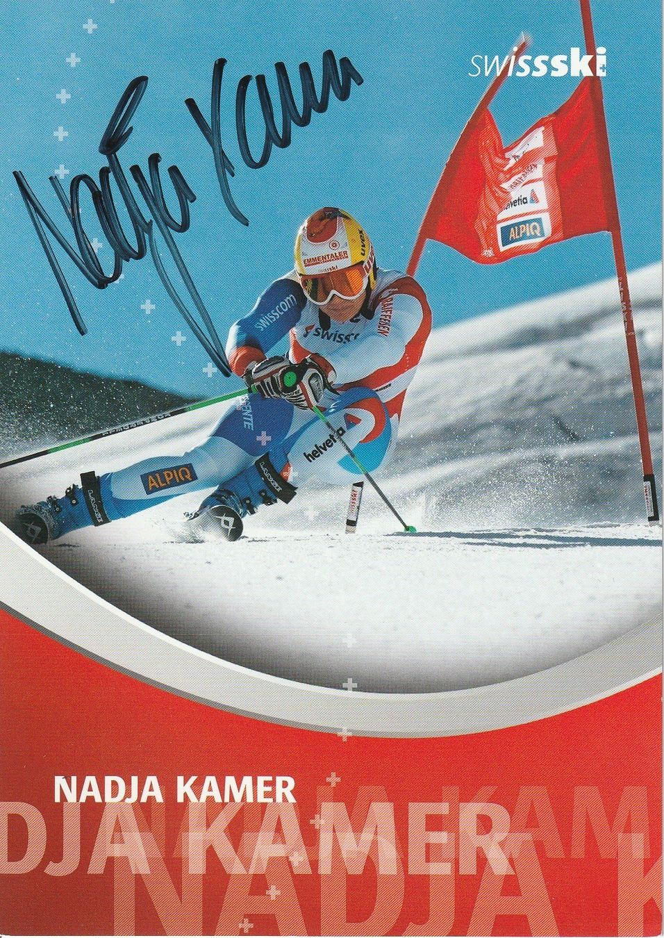 Autografi: Nadja Kamer / Originalautogramm – Usato da Schwyz venduto da racingautographs