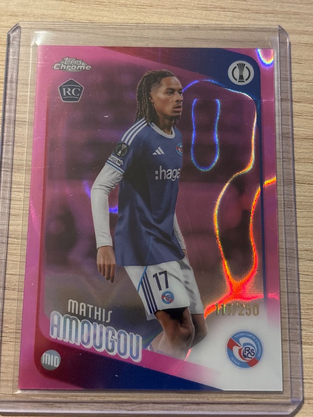 Topps Carte collezionabili: Topps Chrome UCC 25/26 Mathis Amougou /250 – Nuovo (secondo la descrizione) da Zürich venduto da BVBWINNER