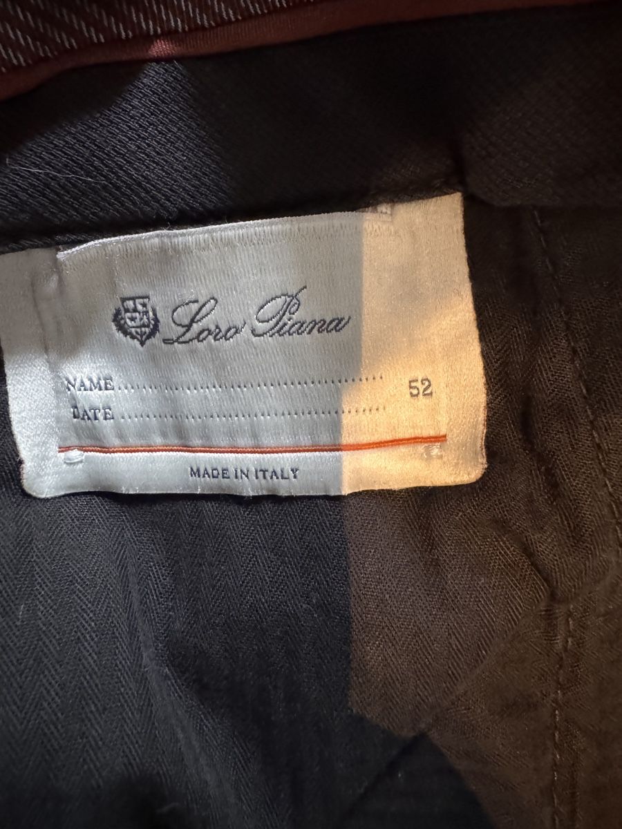 Loro Piana Pantaloni: Loro Piana Hose Braun Gr. 52 – Usato da St. Moritz venduto da PauloM98 2