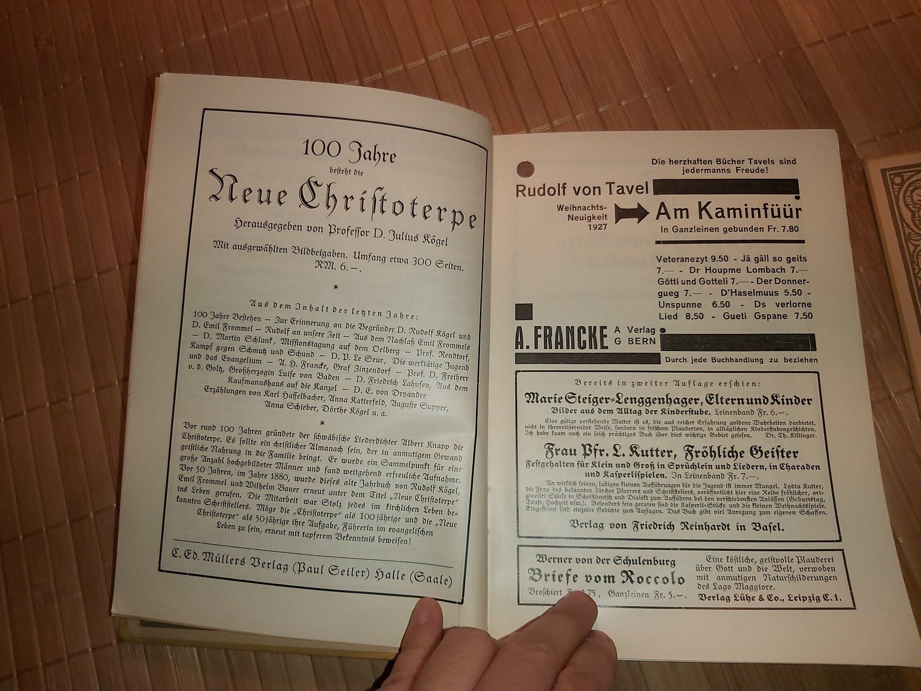 Libri: Die Ernte, Schweizerisches Jahrbuch – Usato da Winterthur venduto da Goldpipau 3