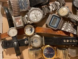 Lot de montres vintage - divers modèles
