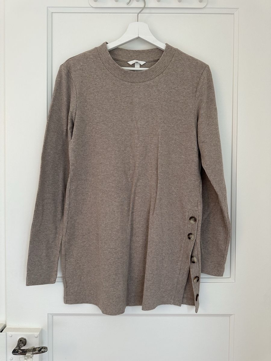 H&M Pullover & Sweatshirts: H&M Mama Pullover Langarm Rippen Grösse L – Gebraucht aus Zürich von RickyNicky