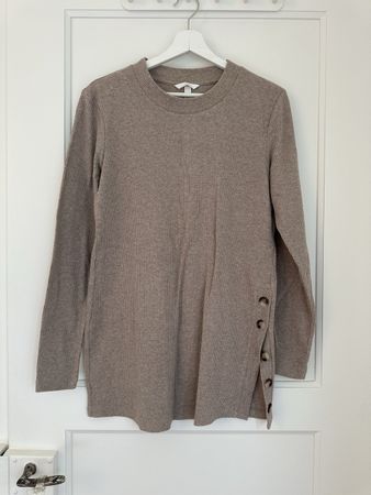 H&M Mama Pullover Langarm Rippen Grösse L