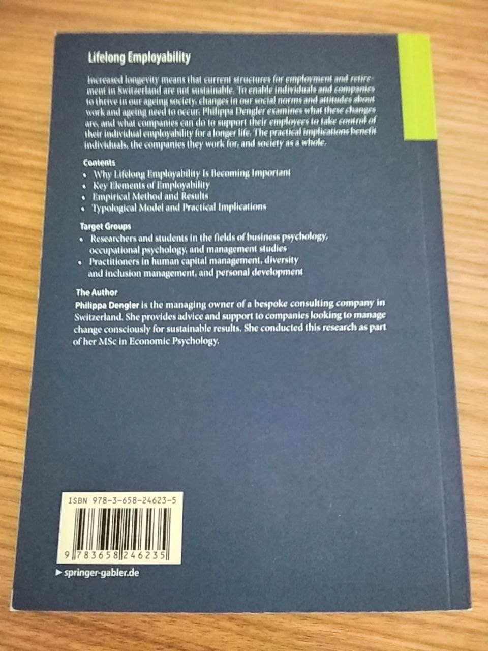 Libri: Lifelong Employability – Nuovo (secondo la descrizione) da Horgen venduto da mar_8rbw 1