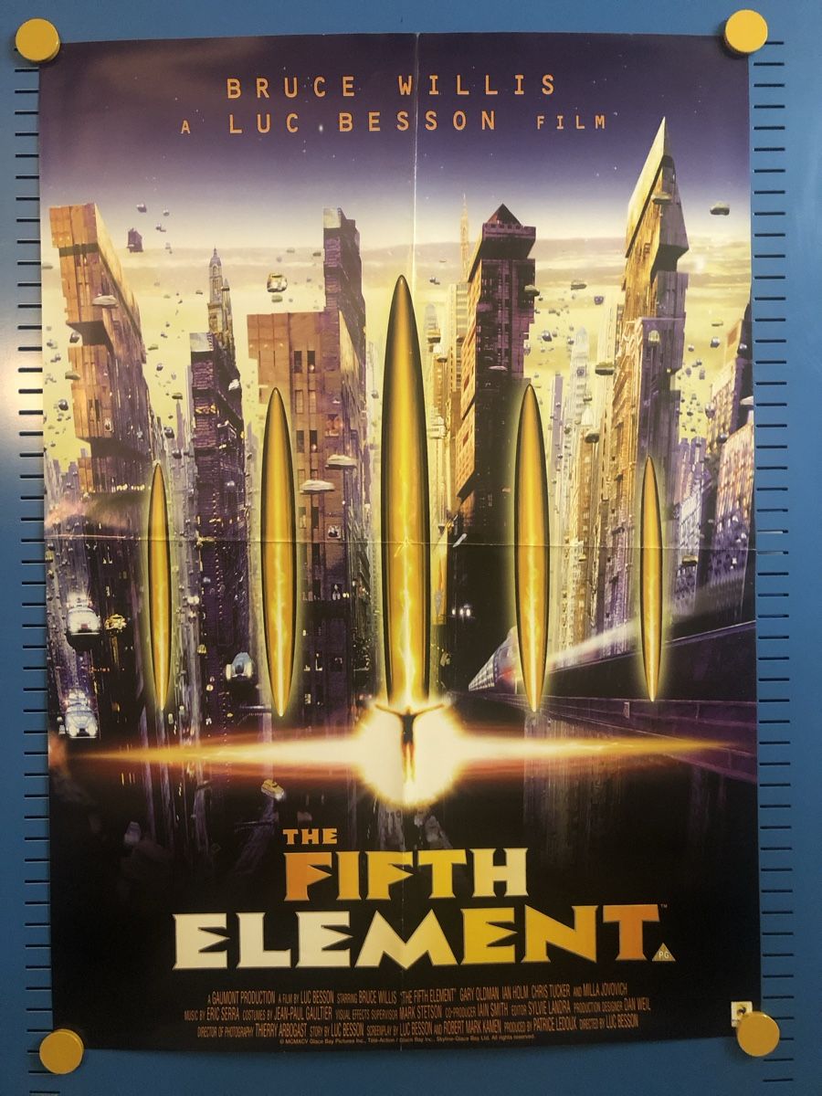 Foto & Immagini: FILMPOSTER THE FIFTH ELEMENT – Usato da Lausen venduto da Indexvision