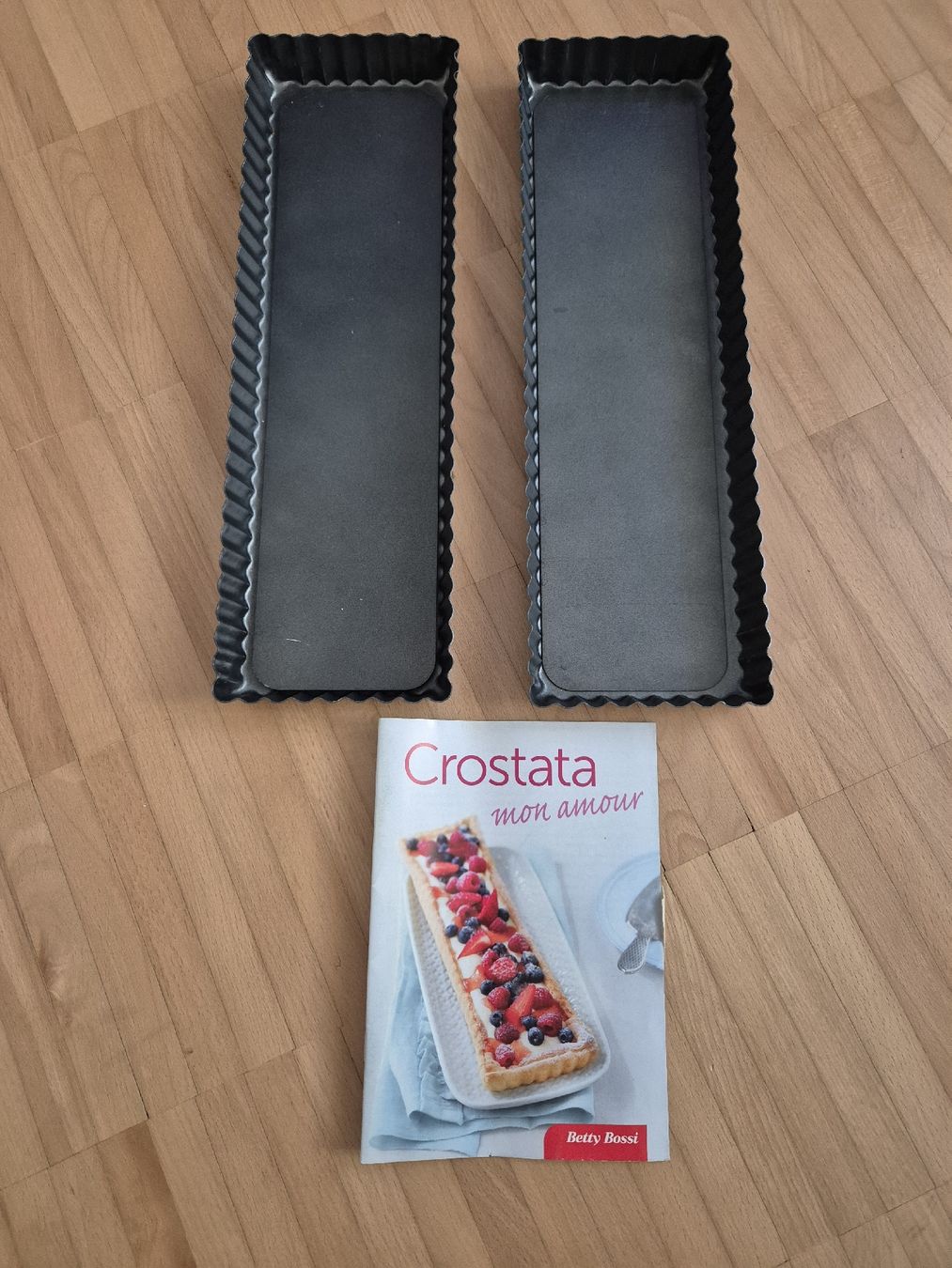 Betty Bossi Backformen: Betty Bossi Crosata Backform, Form, Rezeptheft – Gebraucht aus Bern von grisu_79