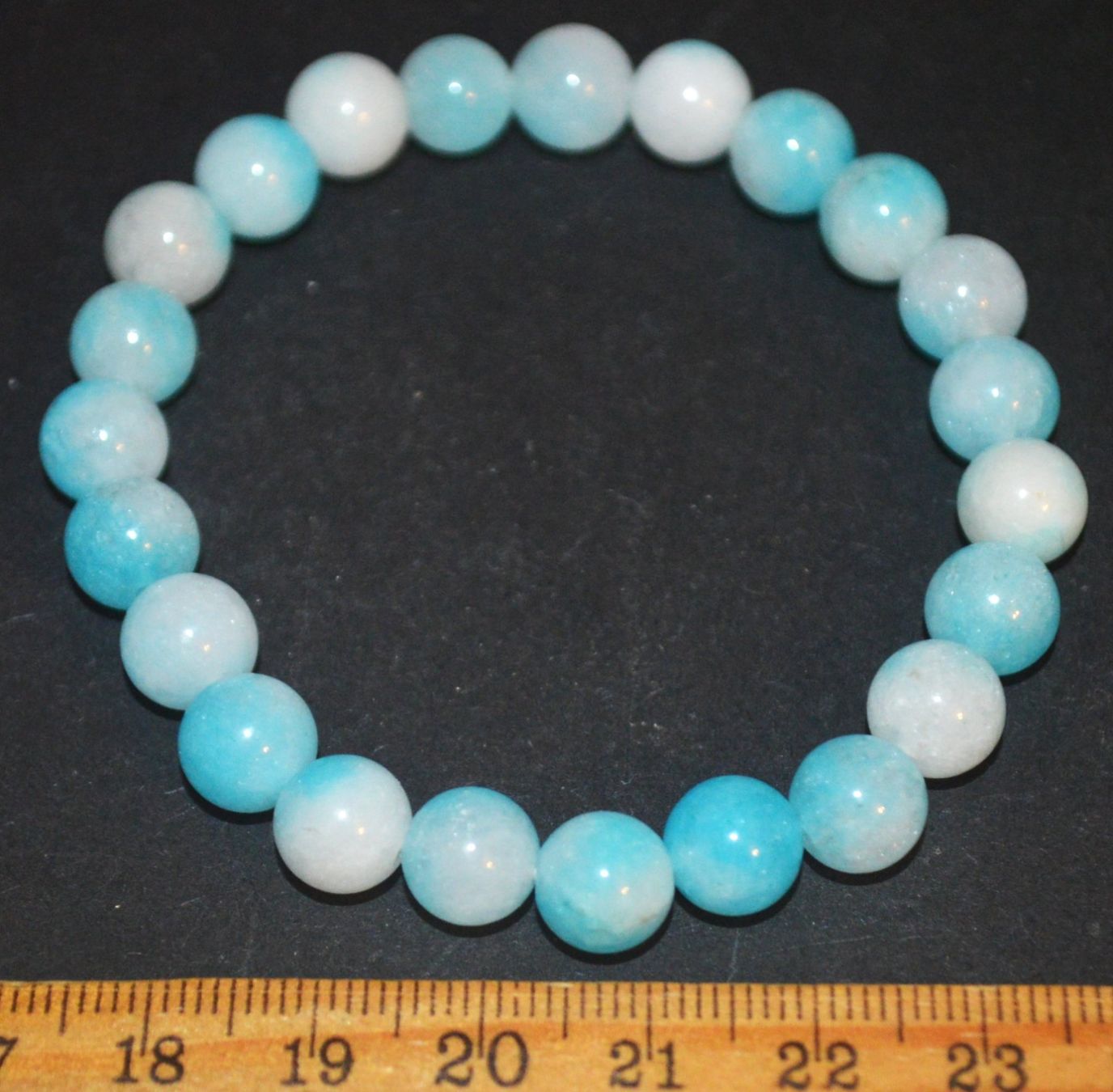 Armbänder & -reifen: Armband L-8946 – Larimar? Elastisch – Neu und originalverpackt aus Goldiwil (Thun) von han_v5b7