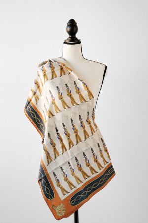 Foulard Hermès Paris vintage La Parade