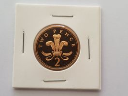 2 Pence 1990 PP
