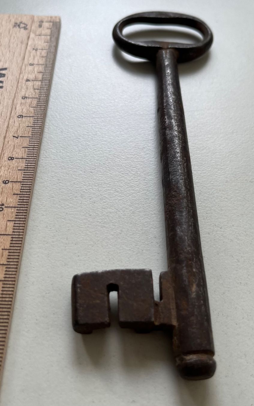 Chiavi: Schlüssel antik Eisen, Bart, ca. 16cm – Usato da Ostermundigen venduto da DaxKarten-75 2