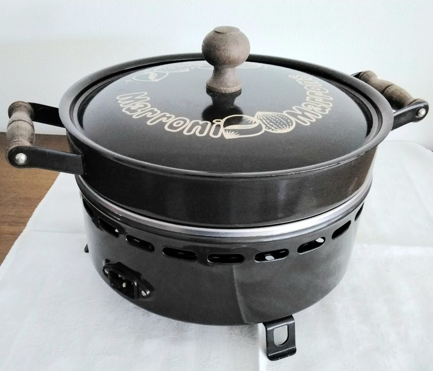 Stöckli Marroni-Ofen Aluminium - Multifunktionsofen Für Kastanien Auf Der Arbeitsplatte