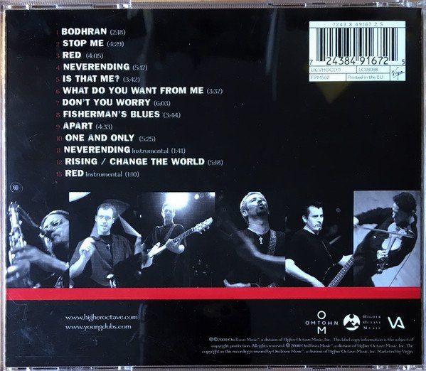 CD: CD Young Dubliners - Red (2000) – Usato da Möriken AG venduto da mineralia 1