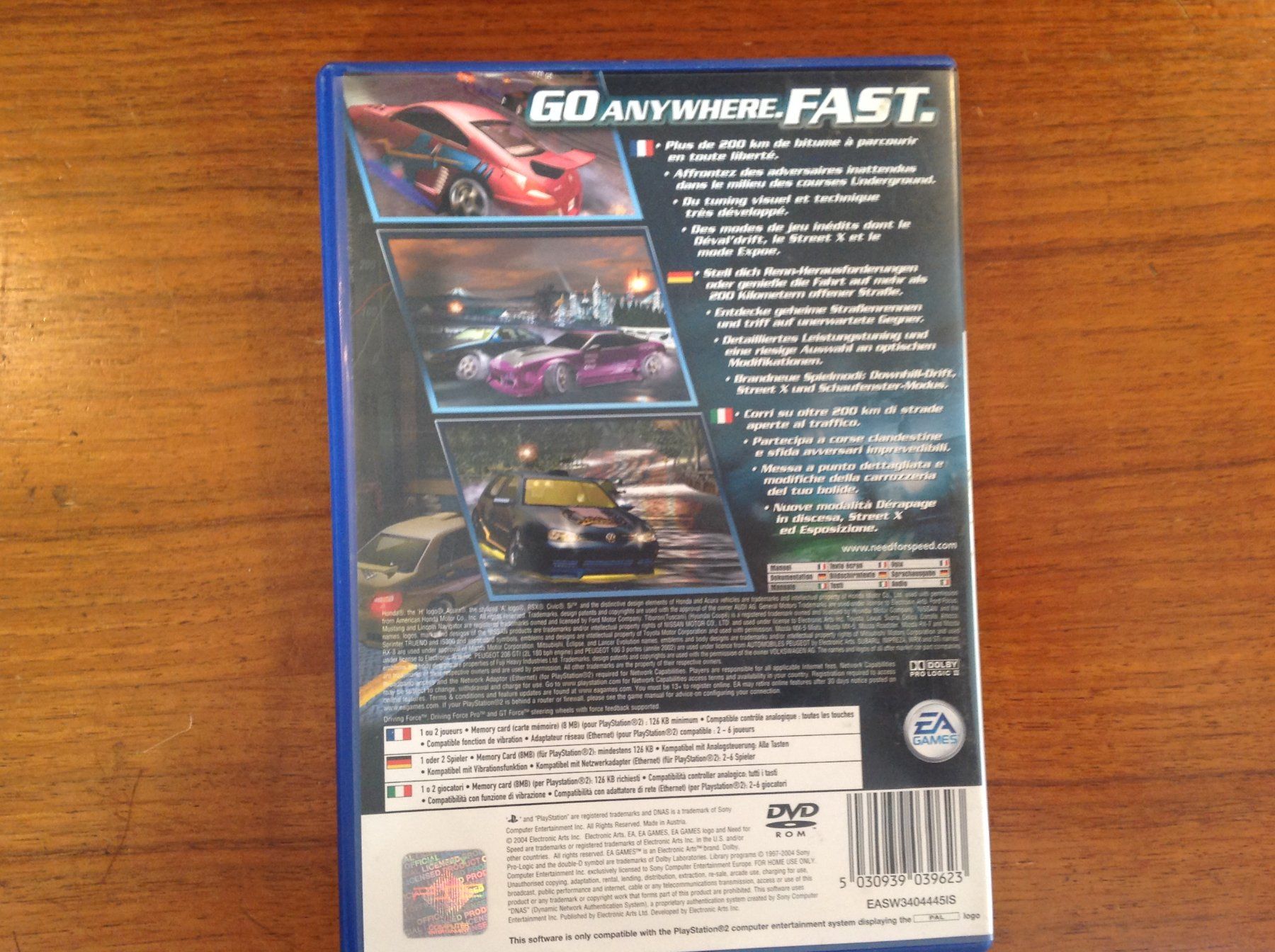 Sony Spiele: game - PS 2 Need for Speed - underground 2 – Gebraucht aus Vuiteboeuf von broticaire 2