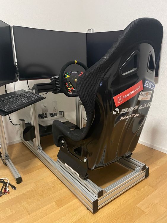 SimRacing Rig (Fanatec CSL DD, Heusinkveld Pedals, Monitore) (Gebraucht ...